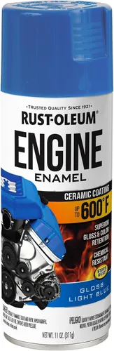 Vista 12 de Rust-Oleum 366428-6PK - Pintura en aerosol de esmalte para motor, 11 onzas, aluminio, (paquete de 6)