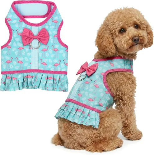 Vista 31 de Arnés para perro Parisian Pet - Arnés de libertad ajustable - Chaleco para perro de camuflaje verde - Arnés para perro de 100% tela de malla