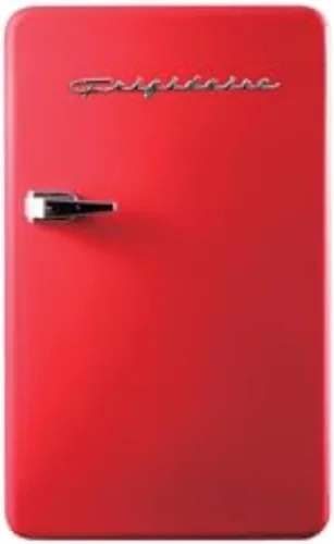 Vista 8 de Frigidaire Refrigerador compacto retro con enfriador, refrigerador de encimera de 3.2 pies cúbicos, abrebotellas integrado, esquinas redondeadas