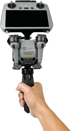 Vista 5 de Soporte estabilizador de mano para dron, kit de soporte modificado, adaptador de agarre de cámara, montaje de trípode de tornillo 1/4 para DJI RC 2