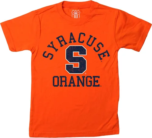 Vista 120 de Wes and Willy Camiseta de algodón orgánico de manga corta para niños de la NCAA