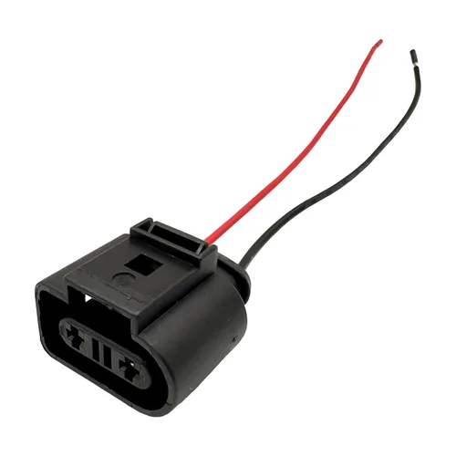Vista 3 de Conector de sensor de nivel de refrigerante, compatible con VW Jetta Golf/GTI/Golf R MK5 MK6 y SportWagen, Passat B6 B7, Tiguan, EOS, CC, Beetle