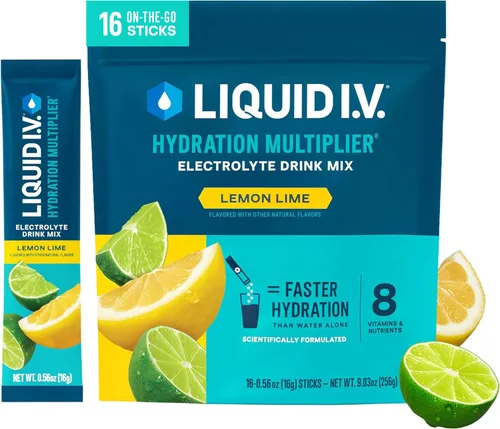 Vista 27 de Liquid I.V. Hydration Electrolytes, Acai Berry, 16 Count