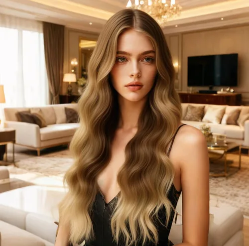 Vista 13 de Long Black Lace Front Wigs for White Women Black and White Highlight Glueless Body Wave Natural Curly Wig Heat Resistant Synthetic Loose Water Wave