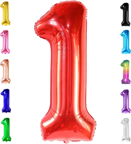 Vista 197 de KatchOn, Globo gigante de oro rosa con el número 5 de 40 pulgadas, globos de cinco globos de oro rosa con el número 5, decoraciones de cumpleaños 5