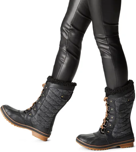 Vista 4 de SOREL Tofino II - Botas de invierno con aislamiento impermeable y cuello de piel sintética, para mujer