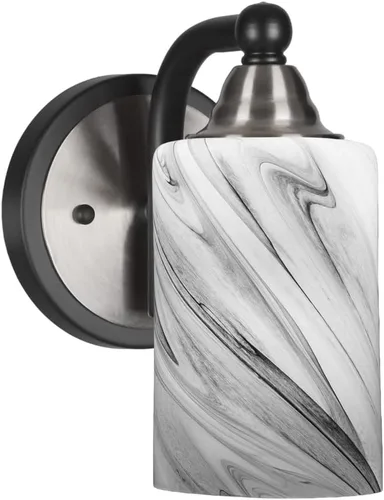 Vista 3 de Toltec Lighting Paramount 3421-BN-3002 - Lámpara de pared (níquel cepillado)