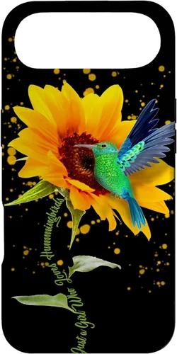 Vista 27 de Just a Girl who Love Hummingbirds Sunflower Bird Cute Flower Case for iPhone 17