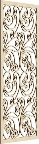 Vista 125 de Ekena Millwork WALW10X25X0250MALBI Marilla Paneles de pared decorativos de madera con calado, 9 3/8 pulgadas de ancho x 24 3/8 pulgadas de alto