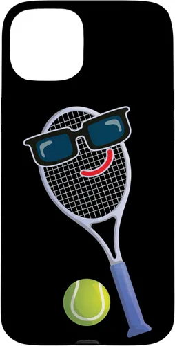 Vista 9 de Tennis Racket Tennis Ball Tennis Player Backhand Gift Case for iPhone 16