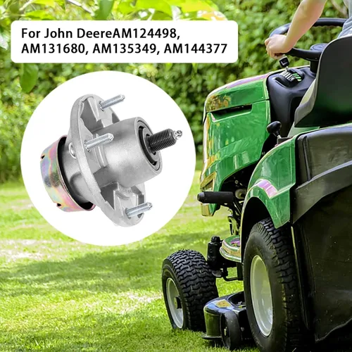 Vista 4 de Parts Camp Husillo de repuesto AM144377 para John Deere AM124498 AM131680 AM135349 Husillo de cortacésped