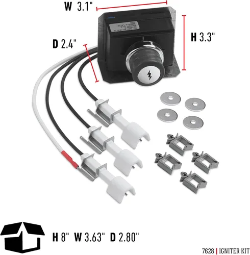 Vista 4 de Weber® Kit de encendido para parrillas de gas Genesis 310/320