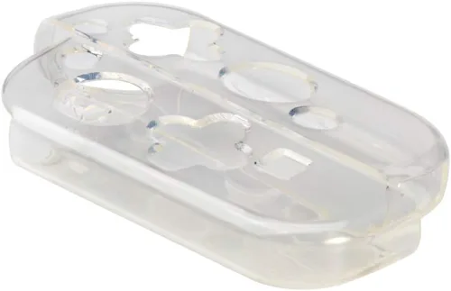 Vista 6 de Finera Carcasa de repuesto suave para Nintendo Switch Joy-Con funda protectora de TPU transparente compatible con el mando de mano NS Joy Cons