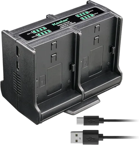 Kastar Cargador de batería cuádruple compatible con Sony Cyber-Shot DSC-RX10 III, Cyber-Shot DSC-RX10M3, Cyber-Shot DSC-RX10 IV, Cyber-Shot