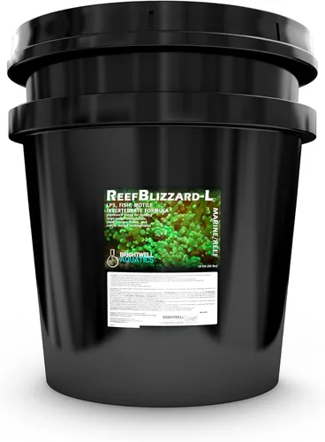 Vista 7 de Brightwell Aquatics Reef blizzard-l planktonic en polvo mezcla de alimentos para lps Corales