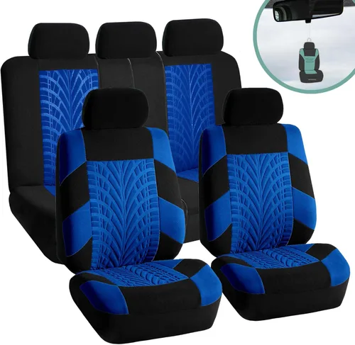 Vista 16 de FH-FB071102, Travel Master, juego de fundas para asiento, se adapta a bolsa de aire y parte trasera. Sirve para la mayoría de los autos camionetas