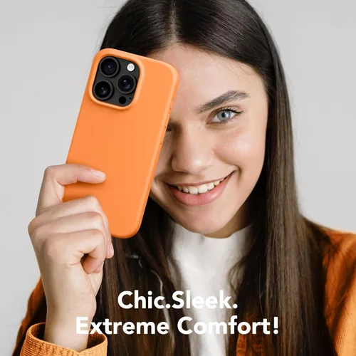 Vista 209 de GONEZ Funda magnética para iPhone 14, compatible con Magsafe, con protector de pantalla + protector de cámara, forro de microfibra antiarañazos