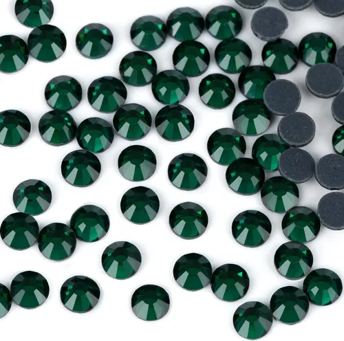 Vista 10 de 1440 piezas de diamantes de imitación termoadhesivos SS20 color púrpura2 con parte posterior plana, gemas de cristal de vidrio para ropa, camisas