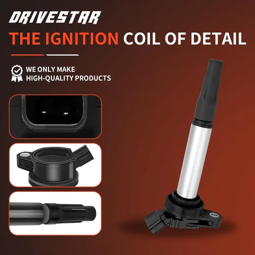 Vista 3 de DRIVESTAR Paquete de bobinas de encendido de 3 piezas 2006-2012 para Ford Fusion, 2009-2012 para Ford Escape, 2009-2011 para Mercury Mariner