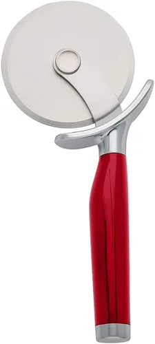 Vista 4 de KitchenAid Rueda de Pizza Clásica con Cuchilla Afilada para Cortar Cortezas, Pasteles y Más, Protector de Dedos Integrado para Seguridad y Agarre