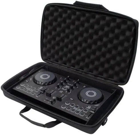 Odyssey alphaTheta DDJ-FLX2 - Carcasa moldeada de EVA con compartimento de gestión de cables