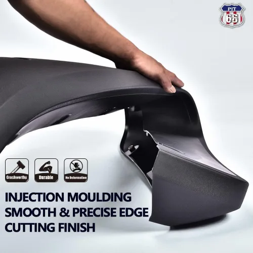 Vista 5 de PIT66 Guardabarros para guardabarros, compatibles con Ford F250 F350 Super Duty 1999-2007 (solo compatible con modelos Styleside), juego de 4