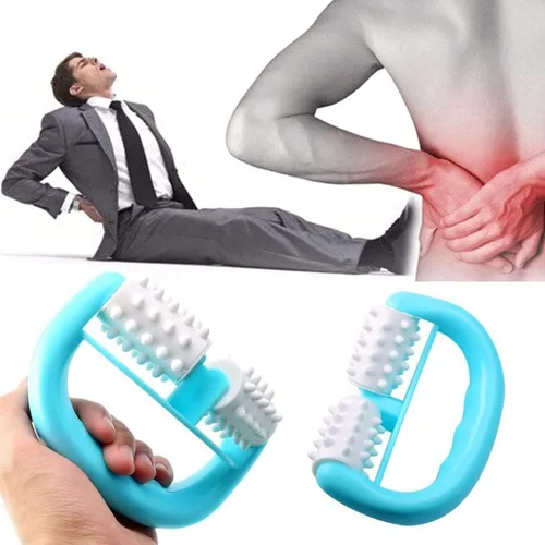 Vista 2 de Masajeadores anticelulíticos de mano, rodillo corporal, herramientas de masaje de tejido profundo para brazos, piernas, muslos, glúteos