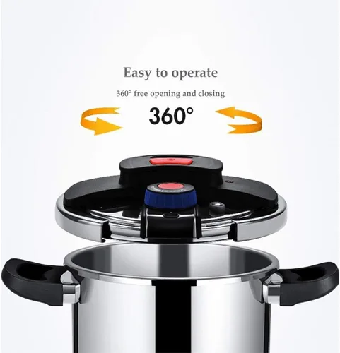 Vista 3 de Olla a presión de acero inoxidable Olla a presión eléctrica multifunción Vapor y arroz Smart Cooking Presets