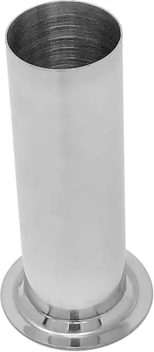 Tubo de llenado de bolsas de carne de 2 pulgadas de acero inoxidable # 12 para picadora de carne