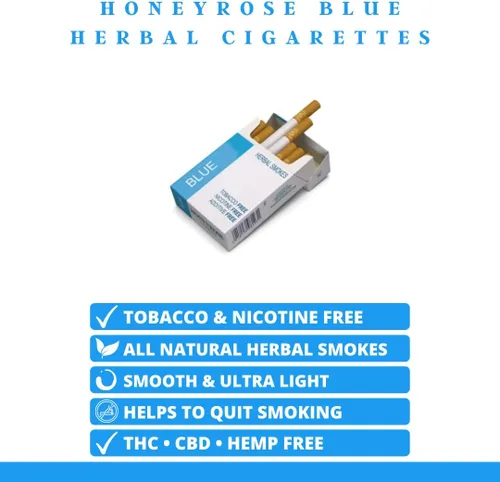 Vista 2 de Honeyrose "B Azul – libre de tabaco Cigarrillos de hierbas, sin nicotina