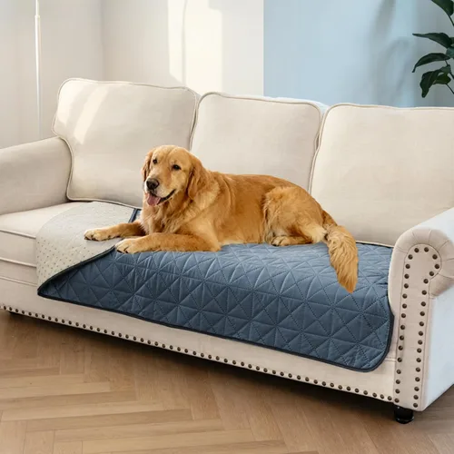 Vista 9 de Ameritex Funda de sofá impermeable para asientos, funda de sofá para perros, funda de sofá para mascotas, funda de terciopelo para silla, sofá