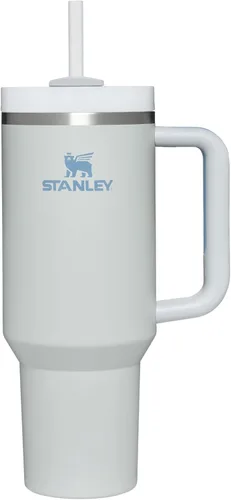 Vista 10 de STANLEY Quencher H2.0 - Vaso con pajilla, tapa de 3 posiciones Flowstate de 40 onzas, compatible con portavasos para viajes, vaso de acero Carbón