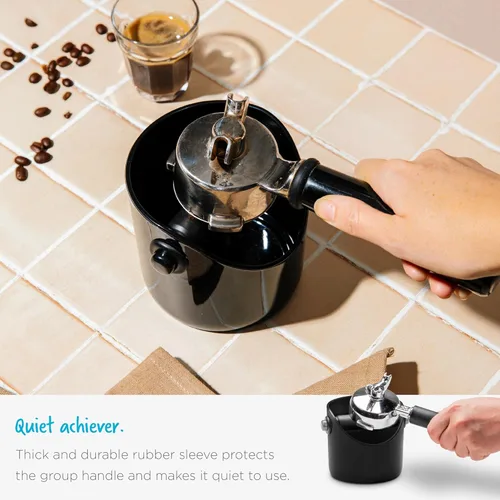 Vista 8 de Dreamfarm Grindenstein – Caja para desechar unidades de café molido y café expreso (negro), Negro