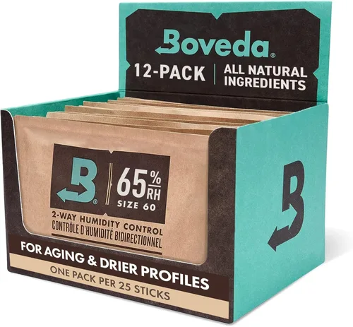 Boveda Paquetes de control de humedad bidireccional del 65% para el envejecimiento y el almacenamiento a largo plazo en cajas de plástico y madera –