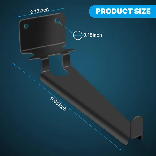Vista 7 de Wall Mount for PS5 Controller Charger Station, PS5 Wall Mount PS5 DualSense Charging Station Wall Mount for PS5 DualSense Controllers