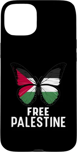 Vista 9 de Free Palestine Flag Save Gaza Strip Palestinian Butterfly Case for iPhone 16
