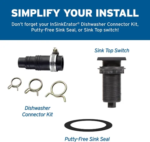 Vista 3 de InSinkErator 80016-ISE EZ Connect Power Cord Accessory