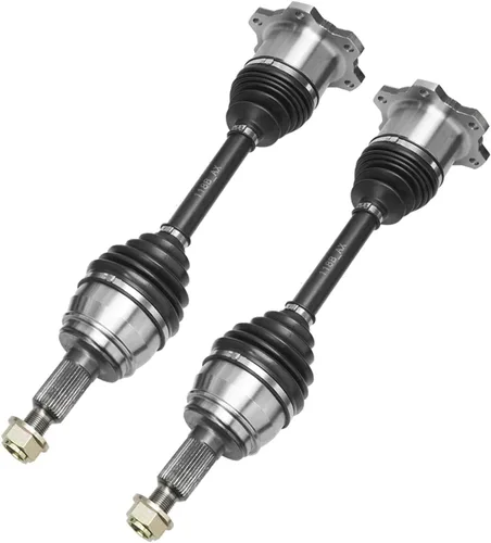 Vista 3 de Detroit Axle - Kit de extremo delantero 4WD para Silverado Sierra 1500 GMC Yukon Chevy Avalanche Tahoe Cadillac Escalade ESV, brazos de control