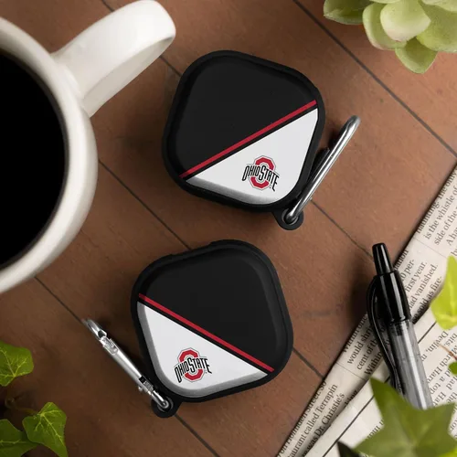 Vista 3 de Affinity Bands Ohio State Buckeyes Champion Series HDX - Funda compatible con Samsung Galaxy Buds Pro