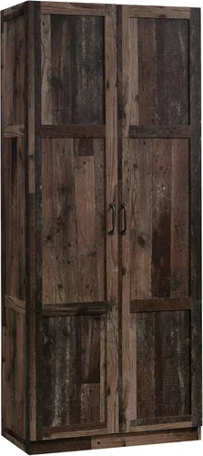 Vista 10 de Sauder Gabinete de almacenamiento alto, negro, 4 estantes ajustables, uso en varias habitaciones