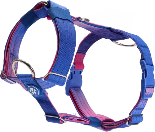 Vista 22 de Spark Paws Arnés sin tirones para perro con asa para perros grandes, arnés resistente para razas grandes y fuertes, ajustable, diseño halter
