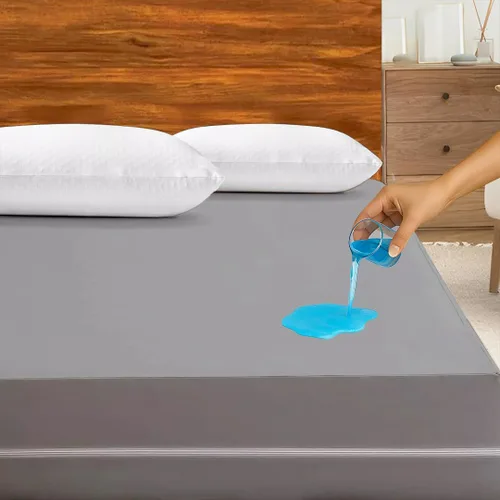 Vista 12 de Funda de Colchón con Cremallera Tamaño Twin, Protector de Colchón de Poliéster 100% Impermeable, Funda de Colchón con Cremallera Premium