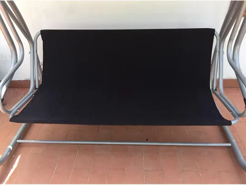 Vista 8 de Funda de repuesto para columpio de patio de 2/3 asientos, fundas de repuesto impermeables y resistentes, para asiento de columpio de 44.49 x 38.97