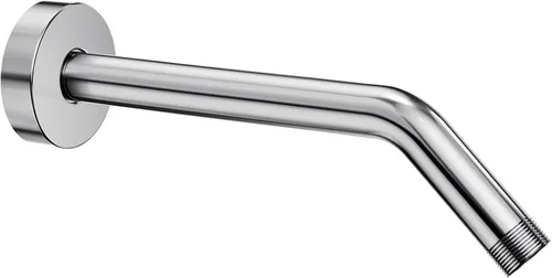 Vista 19 de YASFEL Brazo de Ducha de Oro Cepillado de 6 pulgadas Brazo de Extensión de Ducha Tubo con Brida y Cinta de Teflón para Cabezal de Ducha y Cabezal