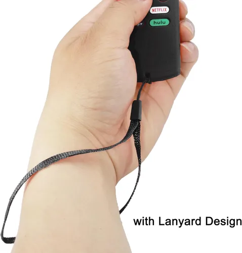 Vista 6 de Funda para control remoto compatible con Fire Stick Alexa Voice Remote 3ª generación, antideslizante, a prueba de golpes, funda protectora