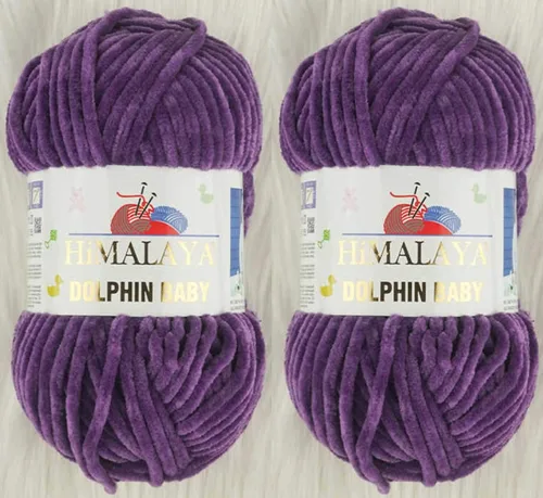 Vista 23 de Himalaya Dolphin 80301 - Ovillo de lana para tejer, 2 madejas, 264 yardas, 2 x 3.53 oz (80301)