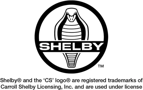 Vista 4 de Shelby Cobra Logo Satin Chrome Plated Metal Money Clip, Cromado