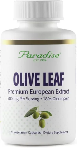 Vista 3 de Paradise Herbs Extracto de hoja de olivo de olivos andaluces españoles, sin OMG, vegano, sin gluten, 60 cápsulas vegetarianas