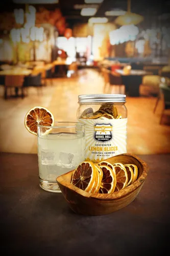 Vista 19 de Barrel Roll Bar Essentials Rodajas de lima seca cultivadas en Estados Unidos para cócteles 4 onzas de limas deshidratadas grandes Guarnición