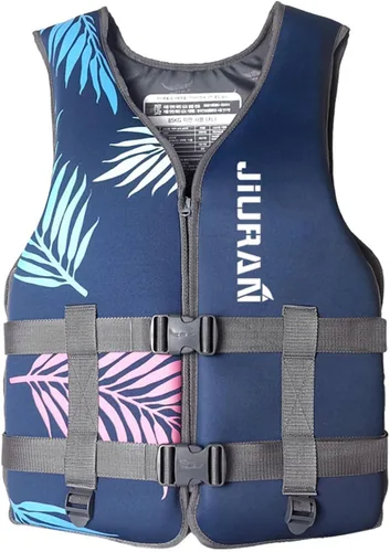 Chaleco de kayak para adultos con correas para las piernas, chaqueta de chaleco de natación de secado rápido para navegación, pesca, surf, chaqueta